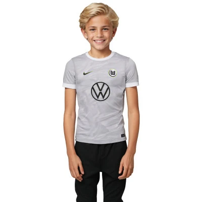 Maglia VFL Wolfsburg Away 2025-2026 da Bambino