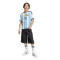 Maglia adidas Messi Argentina Home Mondiali 2026 da Bambino
