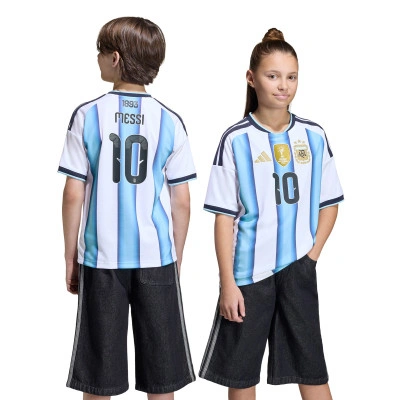 Maglia Messi Argentina Home Mondiali 2026 da Bambino