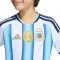 Maglia adidas Argentina Home Mondiali 2026 da Bambino