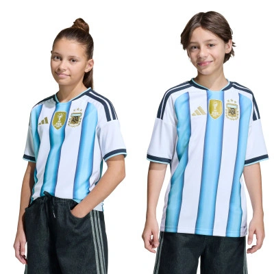 Maglia Argentina Home Mondiali 2026 da Bambino