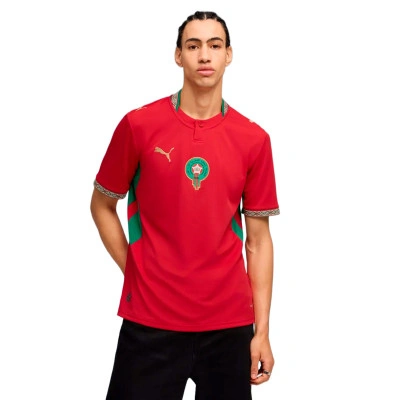 Maglia Marocco Home Mondiali 2026 da Bambino