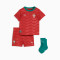Completo Puma Portogallo (Pff) Home Kit Mondiali 2026 da Neonato