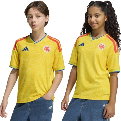 Maglia Colombia Home Mondiali 2026 da Bambino