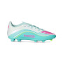 F50 Messi League FG/MG da Bambino-White-Lucid Pink-Flash Aqua