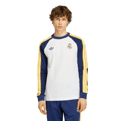 Maglietta Real Madrid Originals Collection a maniche lunghe Fanswear 2025-2026