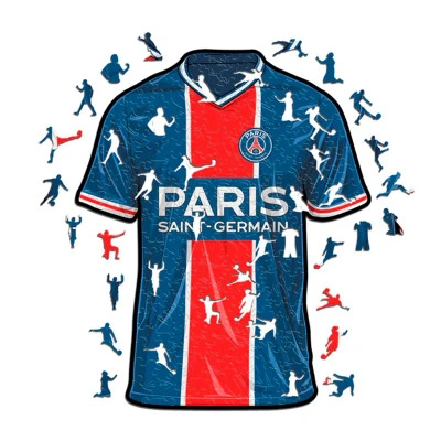 PSG Maglia Puzzle Legno (150 Pezzi)