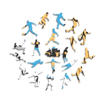 Man City Stemma Vintage Puzzle Legno (150 Pezzi)