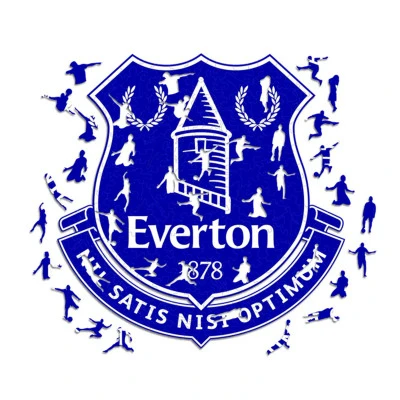 Everton Stemma Puzzle Legno (150 Pezzi)