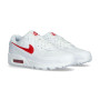 Air Max 90-White-Univ Red-White