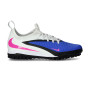 Phantom 6 Low Academy Turf da Bambino-Racer Blue-Pink Blast-White
