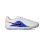Tiempo Maestro Academy Turf da Bambino-White-Black-Racer Blue-Pink Blast