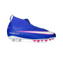 Air Zoom Mercurial Superfly 10 Academy AG da Bambino-Racer Blue-White