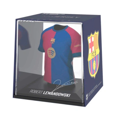 Vetrina maglia FC Barcelona Lewandowski 2024-2025