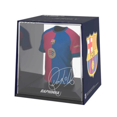 Vetrina maglia FCB Raphinha 2024-2025