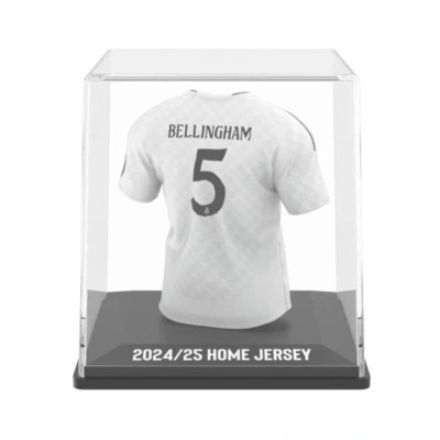 Vetrina maglia Real Madrid Bellingham 2024-2025