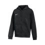 con cappuccio di cotone Park 26 da Bambino-Black-White