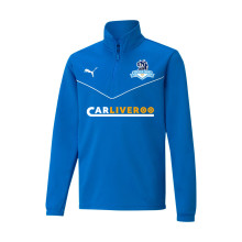 Felpa teamRISE Bambino Soccer Trani Electric Blue Lemonade