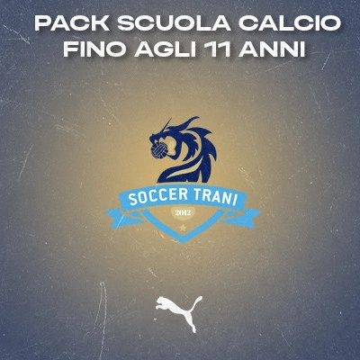 Pack Scuola Calcio fino agli 11 anni Soccer Trani