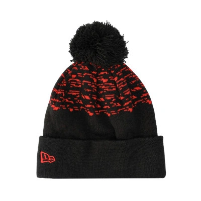 Cappello Manchester United Berretto con pon pon Nero