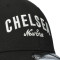 Cappello New Era Chelsea Cappellino 9FORTY Wordmark Repreve Nero