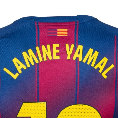 Maglia Lamine Yamal FC Barcelona Home 2025-2026 da Bambino