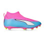 Ultra 6 Match+ LL FG/AG da Bambino-Poison Pink-Black-Sun Stream-Bright Aqua