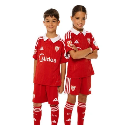 Maglietta Sevilla Fc Away 2025-2026 Niño