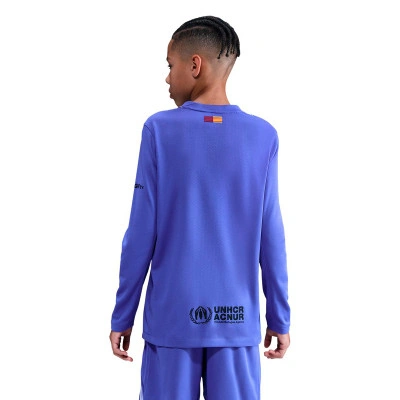 Maglia Fc Barcelona Away Portiere 2025-2026 da Bambino