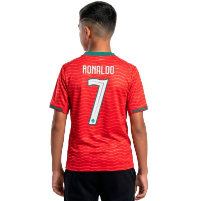 Maglia Ronaldo Portogallo Home Mondiali 2026 da Bambino