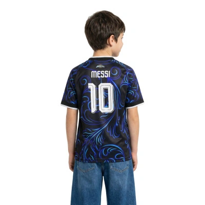 Maglia Messi Argentina Away Mondiali 2026 da Bambino