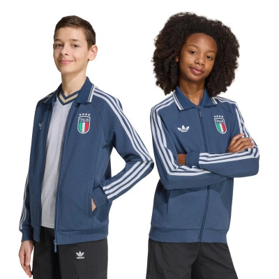 Giacca Italia Pre-Match Away Mondiali 2026 da Bambino