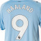 Maglia Puma Manchester City Home 2025-2026 Haaland da Bambino