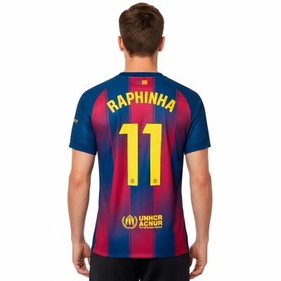 Maglia Raphinha FC Barcelona Home 2025-2026