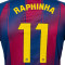 Maglia Nike Raphinha FC Barcelona Prima Divisa 2025-2026 da Bambino