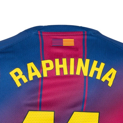Maglia Raphinha FC Barcelona Prima Divisa 2025-2026 da Bambino
