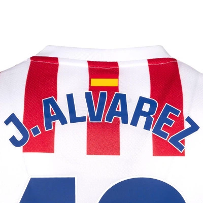 Maglia Julián Alvarez Atlético de Madrid Home 2025-2026 da Bambino