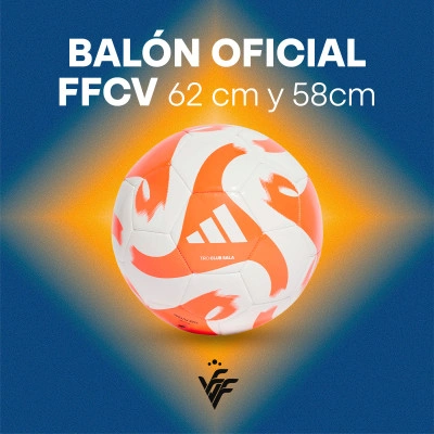 Pallone Futbol Sala Tiro Club 62cm y 58 cm FFCV