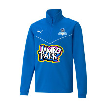 Felpa teamRISE Bambino Scuola Calcio Soccer Trani Electric Blue Lemonade