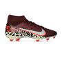 Air Zoom Mercurial Superfly 10 Academy FG/MG-Burgundy Crush-Mtlc Silver-Univ Red-Fossil