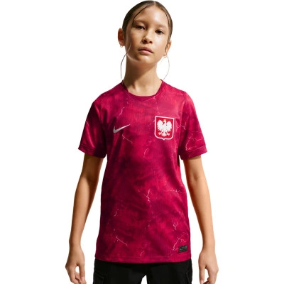 Maglia Polonia Away Mondiali 2026 da Bambino