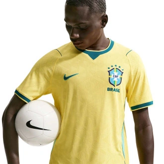 Maglia Authentic Brasile Home Mondiali 2026 Canary Yellow