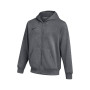 con cappuccio di cotone Park 26 da Bambino-Grey-White