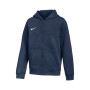 con cappuccio di cotone Park 26 da Bambino-Navy-White