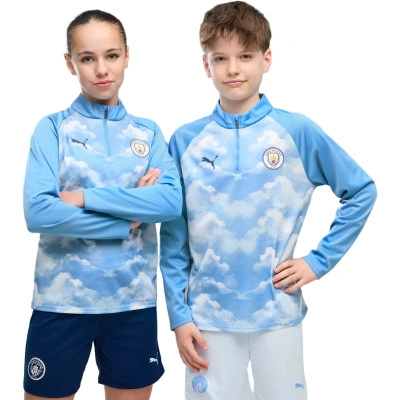 Felpa Manchester City Pre-Match Home 2026-2027 Niño