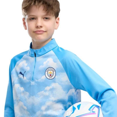 Felpa Manchester City Pre-Match Home 2026-2027 Niño