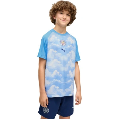 Maglia Manchester City Pre-Match Home 2026-2027 Niño