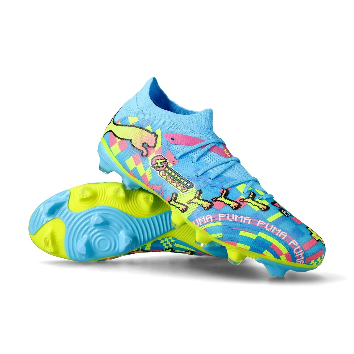 bota-puma-future-9-match-advanced-level-fgag-white-blue-pink-yellow-0