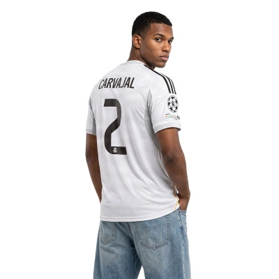 Maglia Real Madrid Primera Equipación 2025-2026 Carvajal + Parche