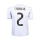 Maglia adidas Real Madrid Home 2025-2026 Carvajal + Patch da Bambino